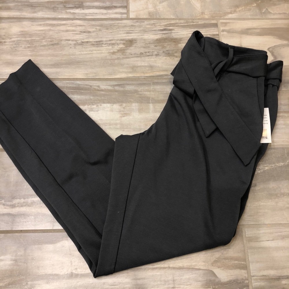 Cropped high waisted pants